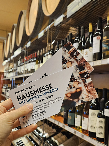 Eintrittskarte für Hausmesse